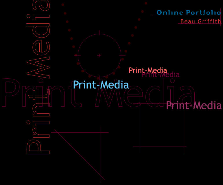 Online Portfolio Beau Griffith – Print Media